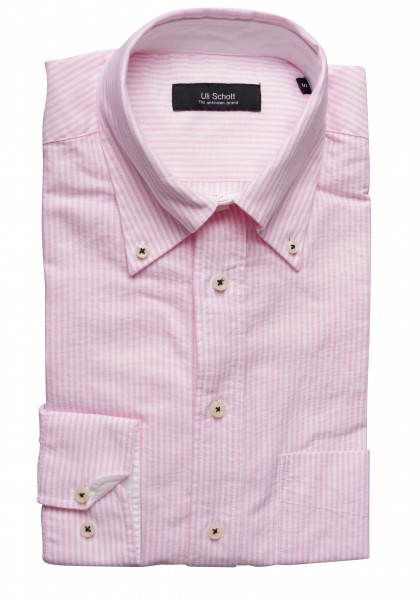 Faro Shirt Rosé Streifen